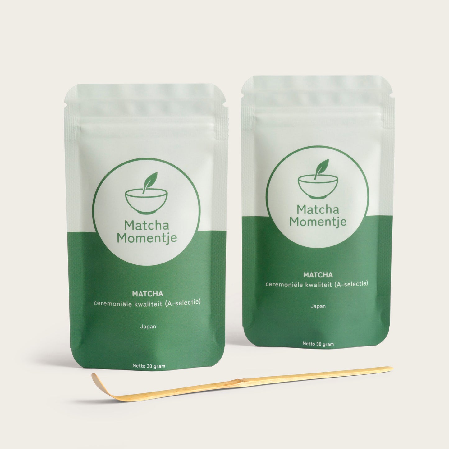 Ceremoniële Matcha (2x) inclusief Bamboe lepel