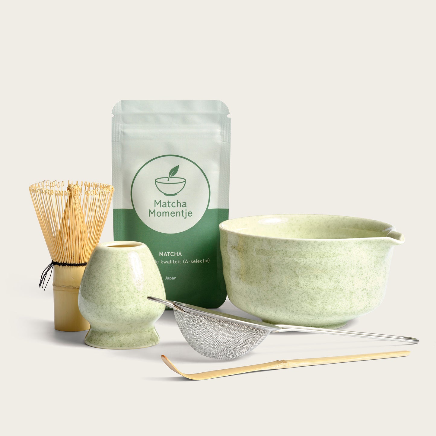 Complete Matcha Set | Lichtgroen