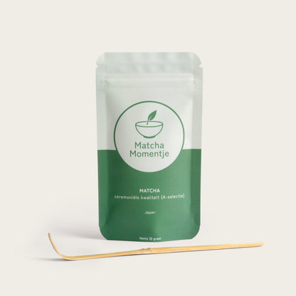 Ceremoniële Matcha inclusief Bamboe lepel
